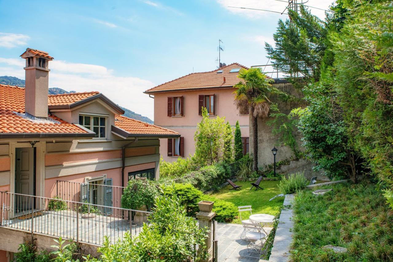 I D'A Charming Penthouse - Lake View- Como- House-130 Mt-2 Double Bedrooms And 2 Double Bathrooms A Spacious Living Room-Full Equipped Kitchen-Private Garden And Terrace-Private Covered Parking Eksteriør bilde